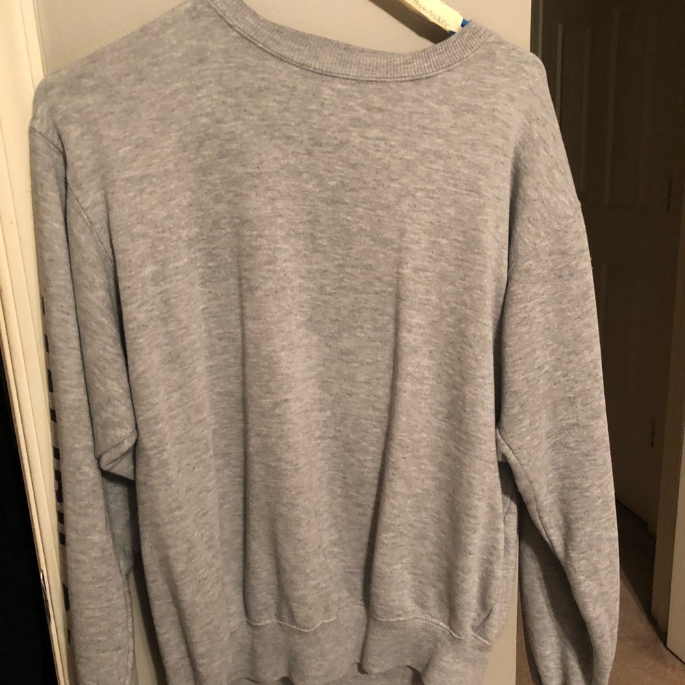 brandy melville grey “malibu” crewneck